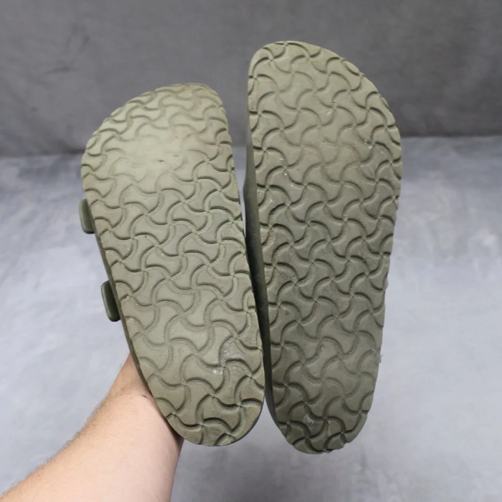 Birkenstock‎ Unisex M9 W11 Sandals Green Arizona EVA Synthetic Double Strap EU42